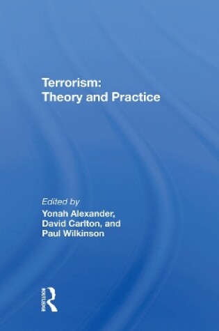 Cover of Terrorism/h