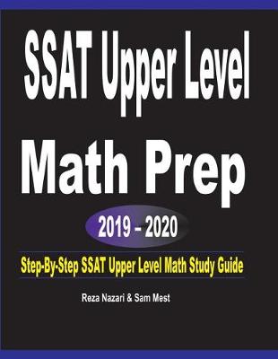 Book cover for SSAT Upper Level Math Prep 2019 - 2020