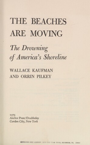 Book cover for The Beaches Are Moving