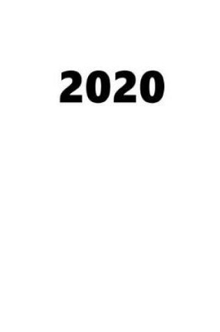 Cover of 2020 Daily Planner 2020 White Color 384 Pages