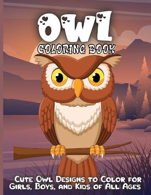 Cover of Owl Coloring Book