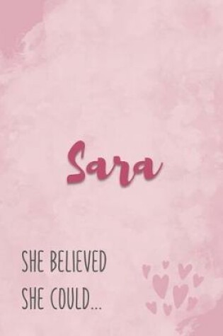 Cover of Sara She Believe She Could