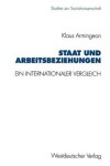 Book cover for Staat und Arbeitsbeziehungen