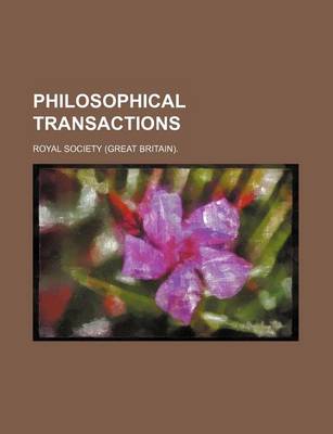 Book cover for Philosophical Transactions (Volume 71-120)