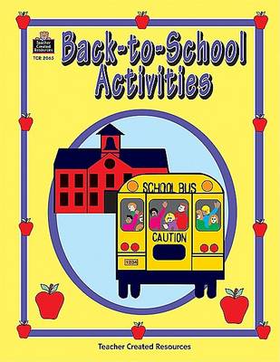 Book cover for Back-To-School Activities