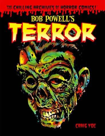 Book cover for Bob Powell's Terror: The Chilling Archives of Horror Comics Volume 2