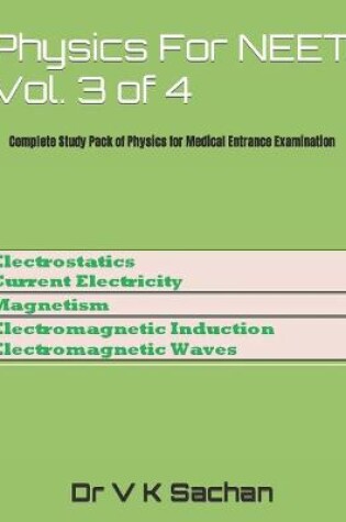 Cover of Physics For NEET Vol. 3 of 4