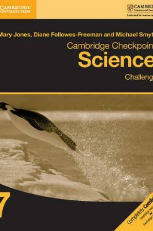 Cover of Cambridge Checkpoint Science Challenge Workbook 7