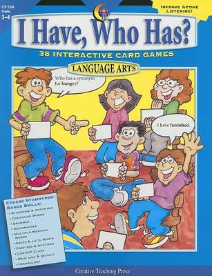Book cover for I Have, Who Has? Language Arts, Grades 3-4