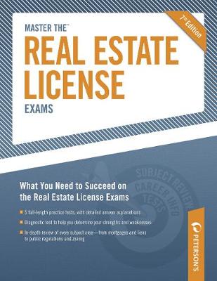 Book cover for Master the Real Estate License Examinations