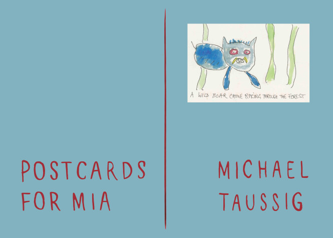 Book cover for Postcards for Mia