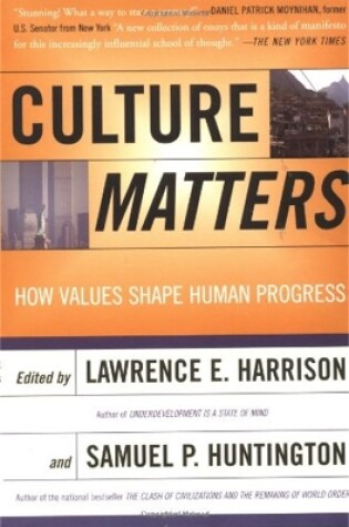 Cover of Culture Matters