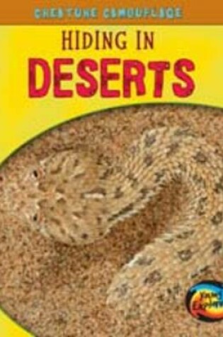 Cover of Hiding in Deserts