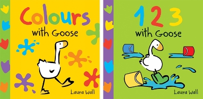 Book cover for Learn With Goose Series by Laura Wall