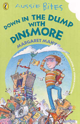 Book cover for Down in the Dump with Dinsmore