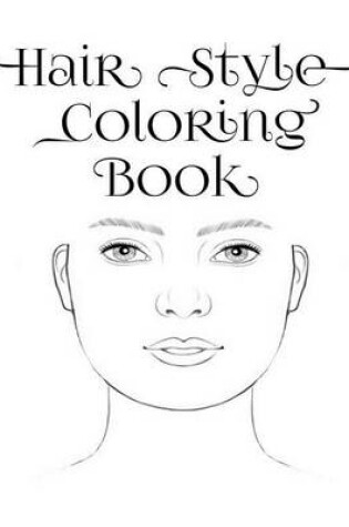 Cover of Hair Styling Coloring Book