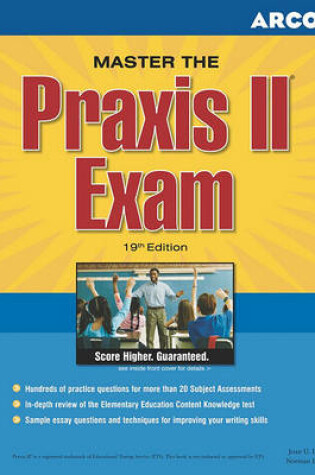 Cover of Master the Praxis II Exam