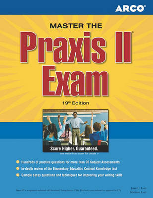 Book cover for Master the Praxis II Exam