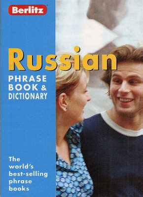 Book cover for Russian Berlitz Phrase Book and Dictionary