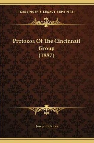 Cover of Protozoa Of The Cincinnati Group (1887)