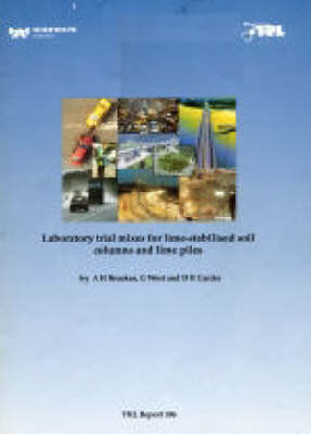 Book cover for Laboratory Trial Mixes for Lime-stabilised Soil Columns and Lime Piles (TRL 306)