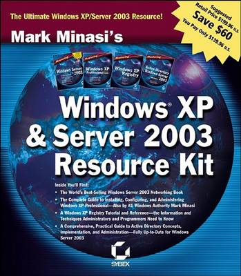 Book cover for Mark Minasi's Windows XP and Server 2003 Resource Kit