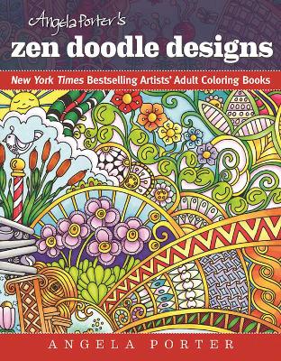 Book cover for Angela Porter's Zen Doodle Designs