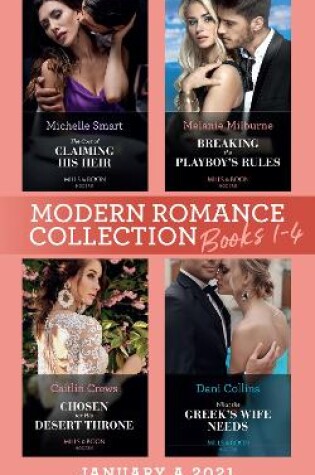 Cover of Modern Romance January 2021 A Books 1-4