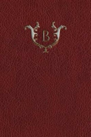 Cover of Monogram "B" Notebook