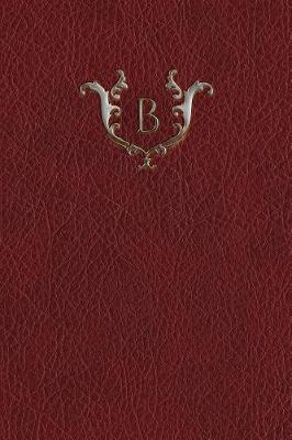 Book cover for Monogram "B" Notebook