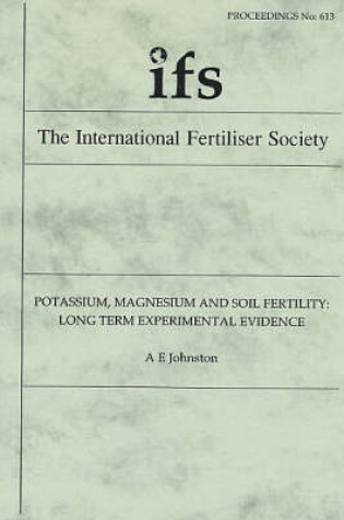 Cover of Potassium and Soil Fertility