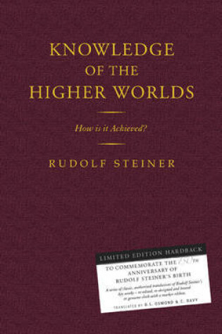 Cover of Knowledge of the Higher Worlds