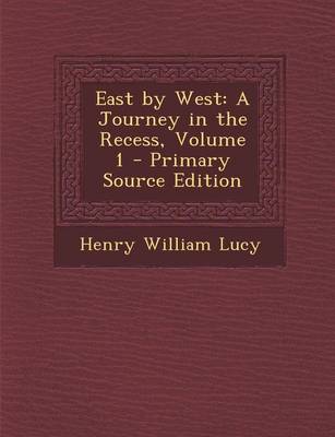 Book cover for East by West