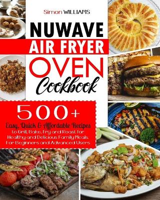 Book cover for NuWave Air Fryer Oven Cookbook