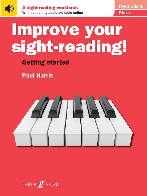 Book cover for Improve your sight-reading! Piano Pre-Grade 1