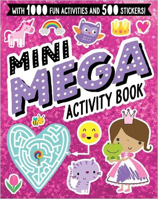 Book cover for Sticker Activity Book Mini Mega - Pink