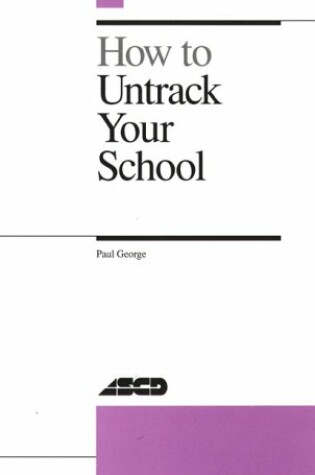 Cover of How to Untrack Your School