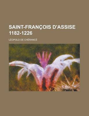 Book cover for Saint-Francois D'Assise 1182-1226