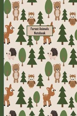 Book cover for Forest Animals Notebook