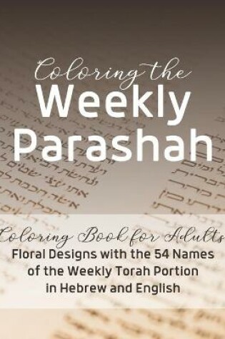 Cover of Coloring the Weekly Parashah