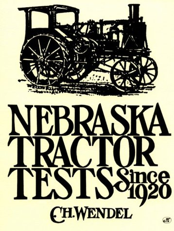 Book cover for Nebraska Tractor Tests Since 1920