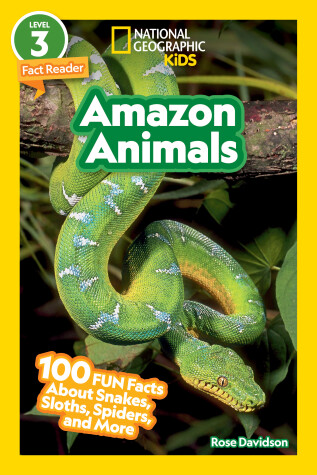 Cover of National Geographic Readers: Amazon Animals (L3)