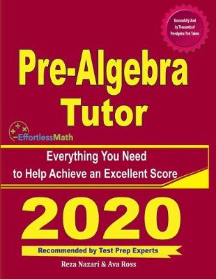 Book cover for Pre-Algebra Tutor