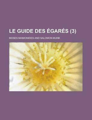 Book cover for Le Guide Des Egares (3)