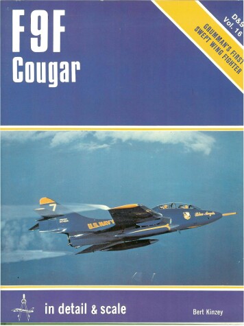 Book cover for F9F Cougar in Detail and Scale