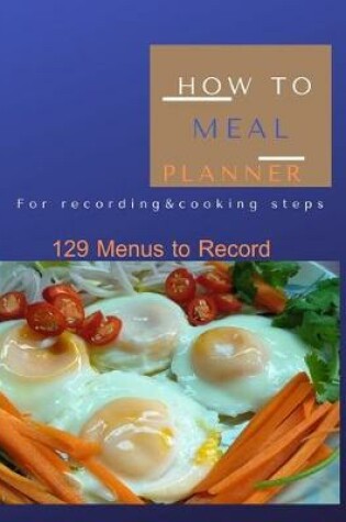 Cover of How to Meal Planner