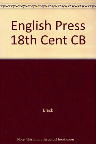 Book cover for English Press 18th Cent CB
