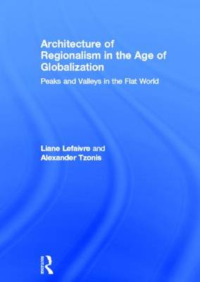 Book cover for Architecture of Regionalism in the Age of Globalization