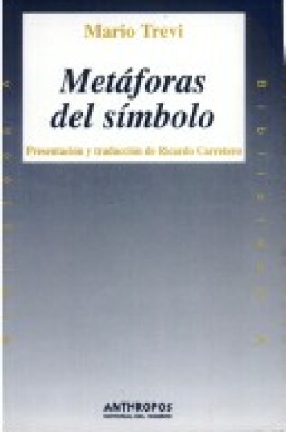 Cover of Metaforas del Simbolo