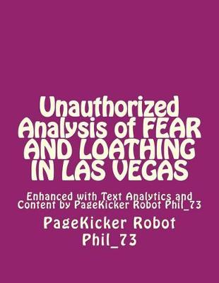 Book cover for Unauthorized Analysis of FEAR AND LOATHING IN LAS VEgAS